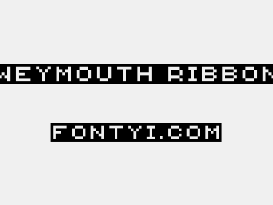 {Weymouth Ribbon}