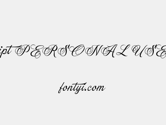 Myteri Script PERSONAL USE ONLY