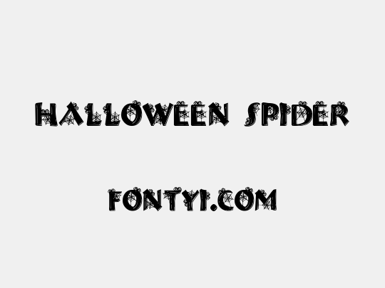 Halloween Spider
