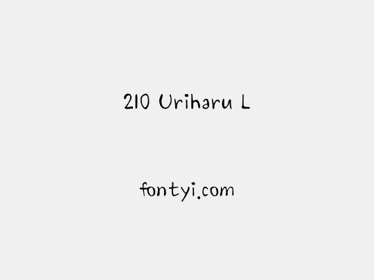 210 Uriharu L