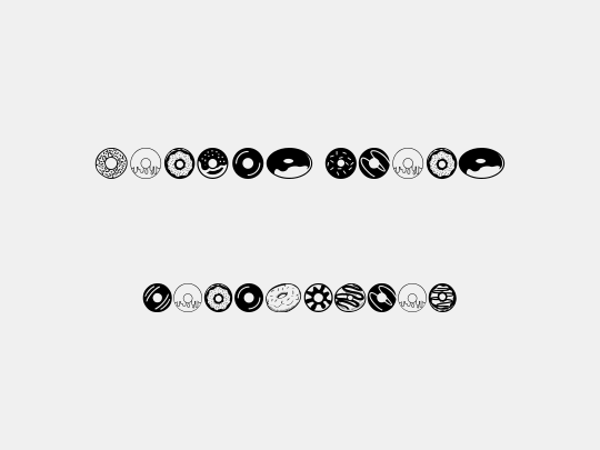 Donuts Icons