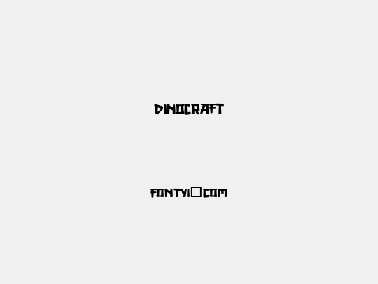 DINOCRAFT