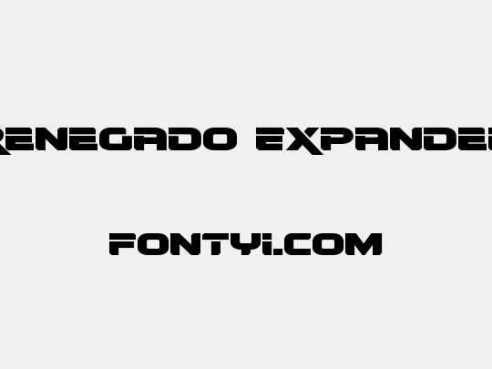 Renegado Expanded