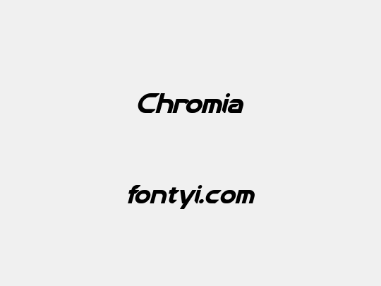Chromia