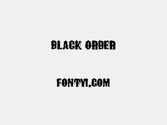 Black Order
