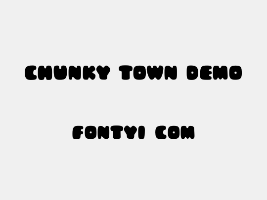 Chunky Town Demo