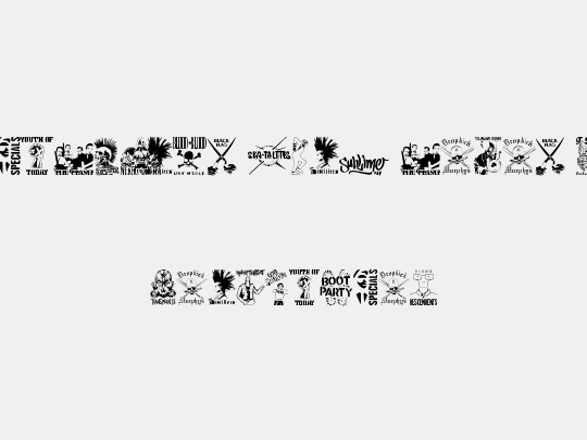 stencilpunks band logos 0001