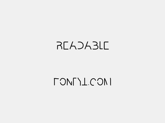 READABLE