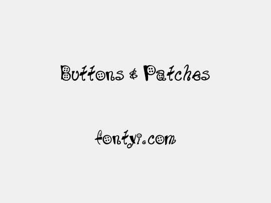 Buttons & Patches
