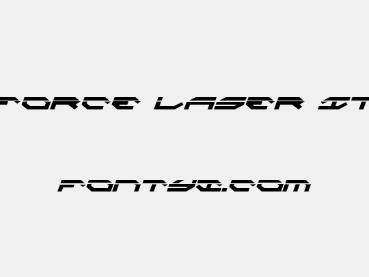 Taskforce Laser Italic