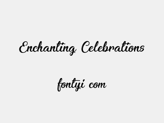 Enchanting Celebrations
