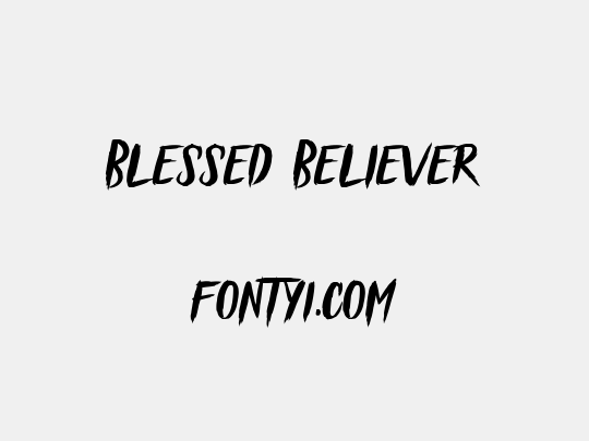 Blessed Believer