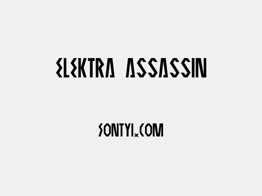 ELEKTRA ASSASSIN