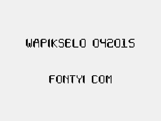 Wapikselo 042015