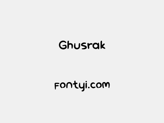 Ghusrak