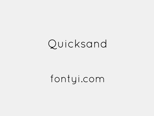 Quicksand