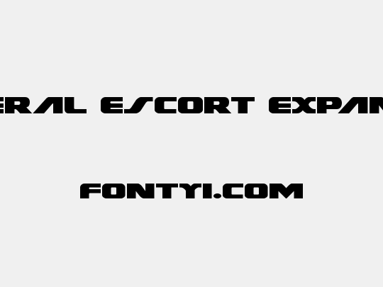 Federal Escort Expanded