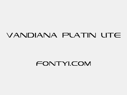 Vandiana Platin Lite