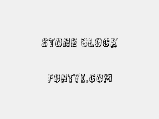 Stone block