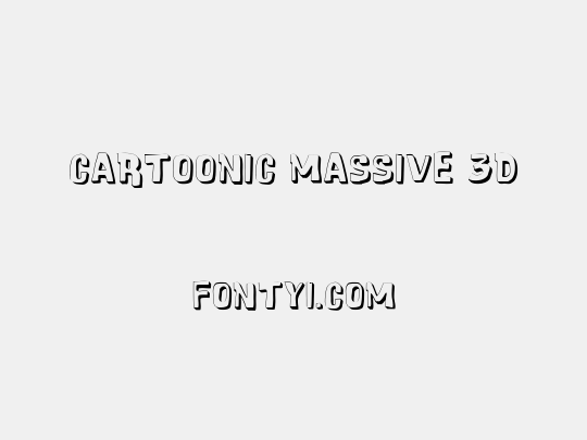 Cartoonic Massive 3D