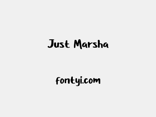 Just Marsha