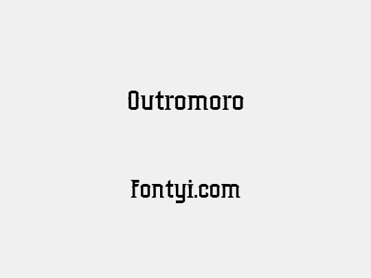 Outromoro