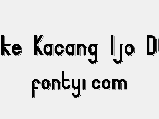 Bingke Kacang Ijo DEMO