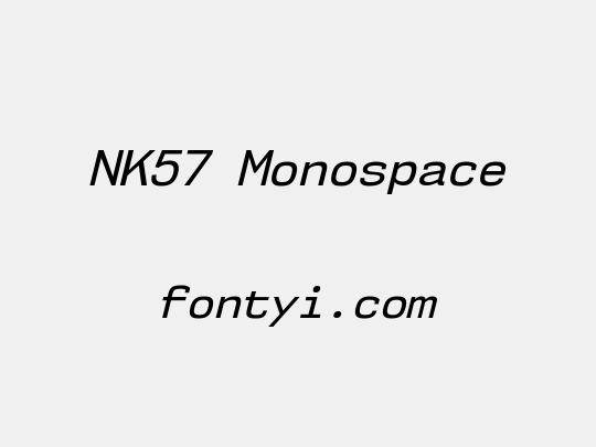 NK57 Monospace