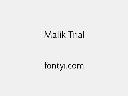 Malik Trial