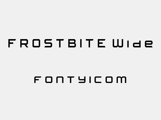 FROSTBITE Wide