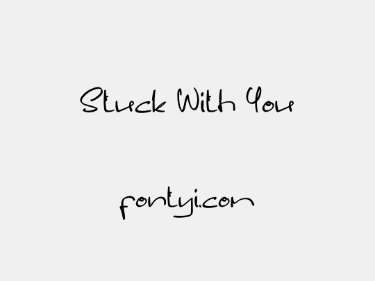 Stuck With You