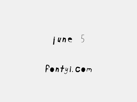 June 5