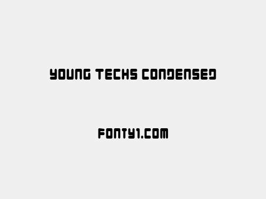 Young Techs Condensed
