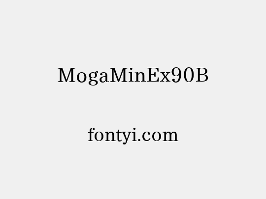 MogaMinEx90B