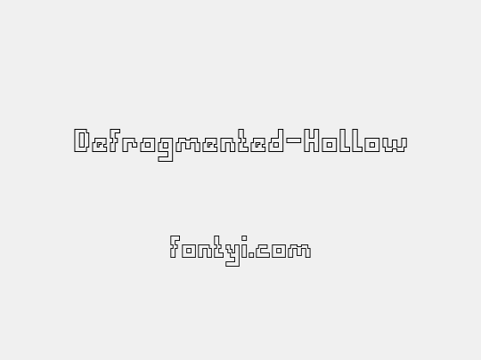 Defragmented-Hollow