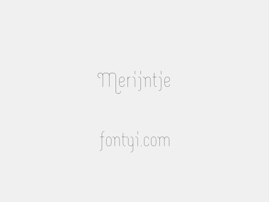 Merijntje