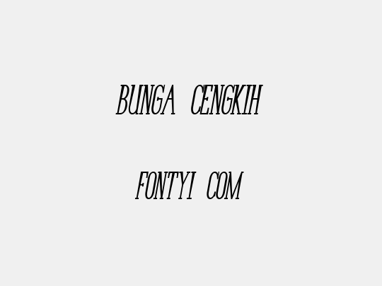 Bunga Cengkih
