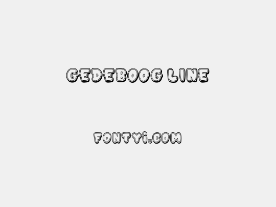 GEDEBOOG LINE