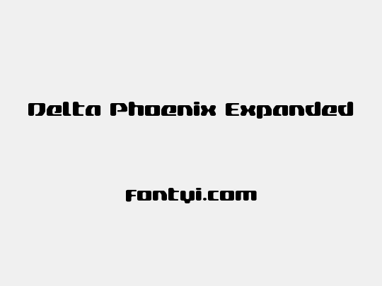 Delta Phoenix Expanded