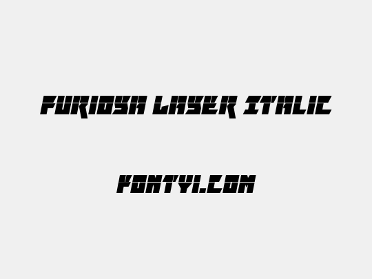 Furiosa Laser Italic