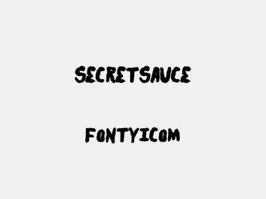 secretsauce