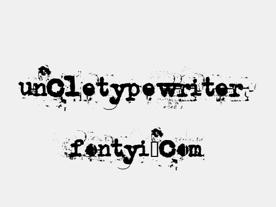 uncletypewriter