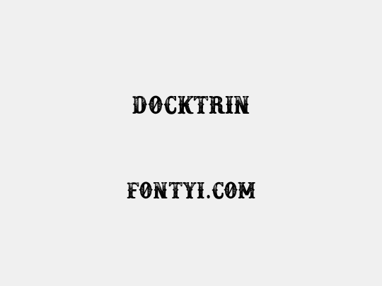 Docktrin