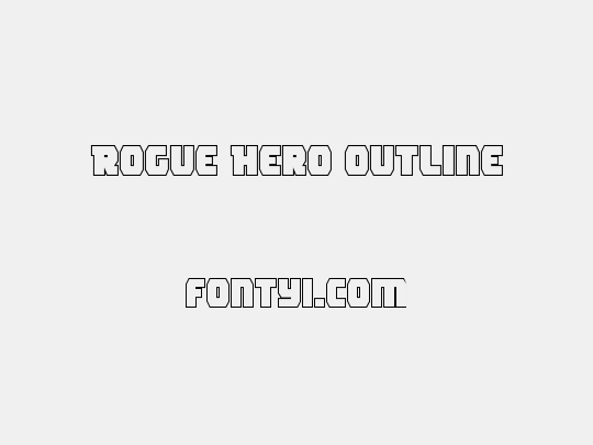 Rogue Hero Outline