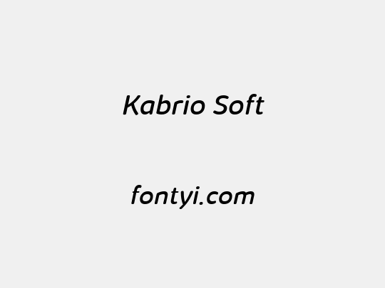 Kabrio Soft