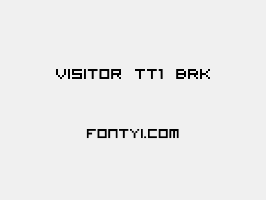 Visitor TT1 BRK