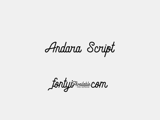 Andara Script