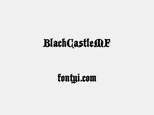 BlackCastleMF