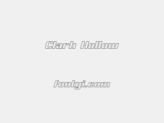 Clark Hollow