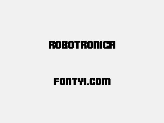 Robotronica